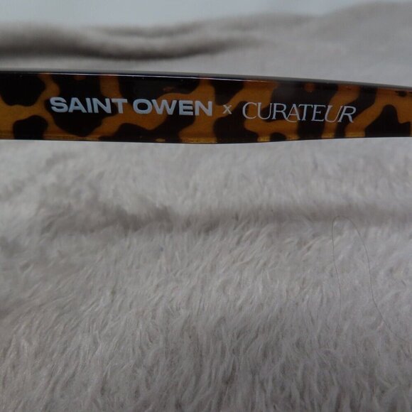 Saint Owen X Curateur Wylde Tortoise Sunglasses for Women Black Brown With‎ Case main image 9